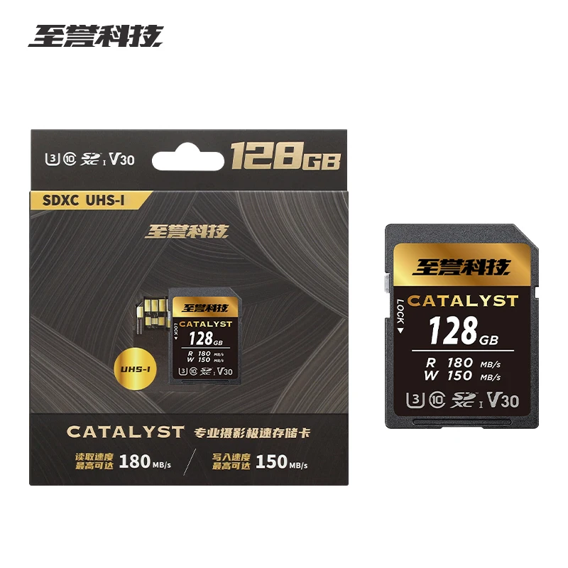 

SD-карта Exascend Catalyst Series V30, высокоскоростное чтение, скорость чтения до 180 МБ/с, 64 ГБ, 128 ГБ, 256 ГБ, Стандартная карта памяти SDXC для камеры