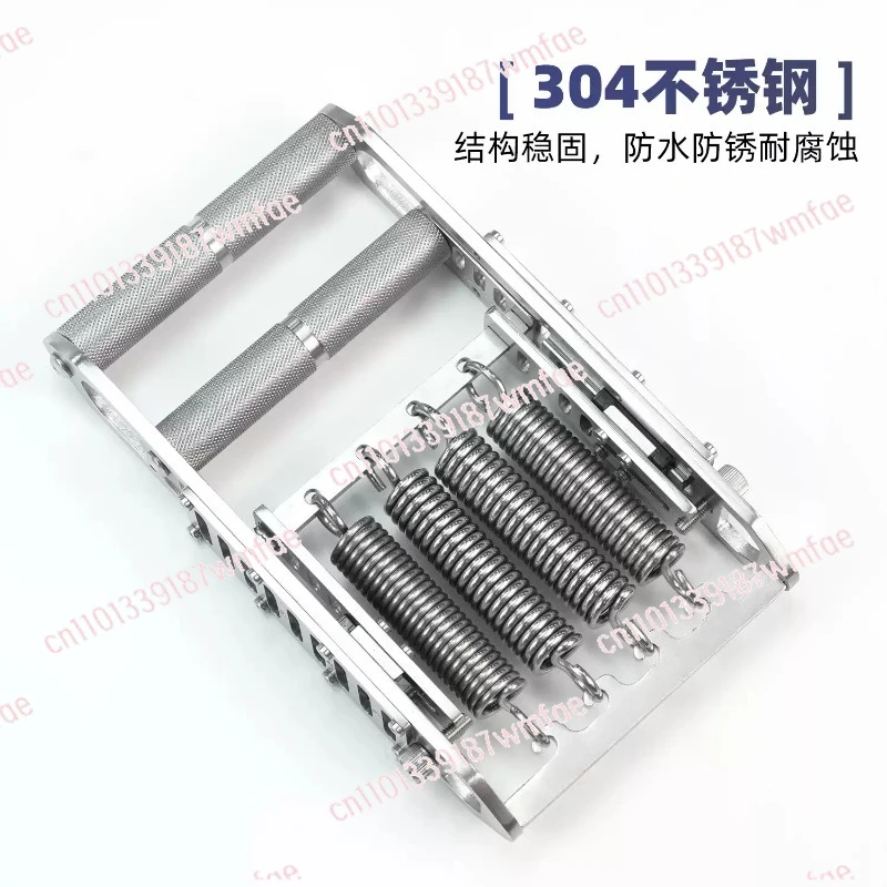 Stainless Steel Portable Grip Professional Hand Strength Fitness Spring Adjustable Finger Strength Training