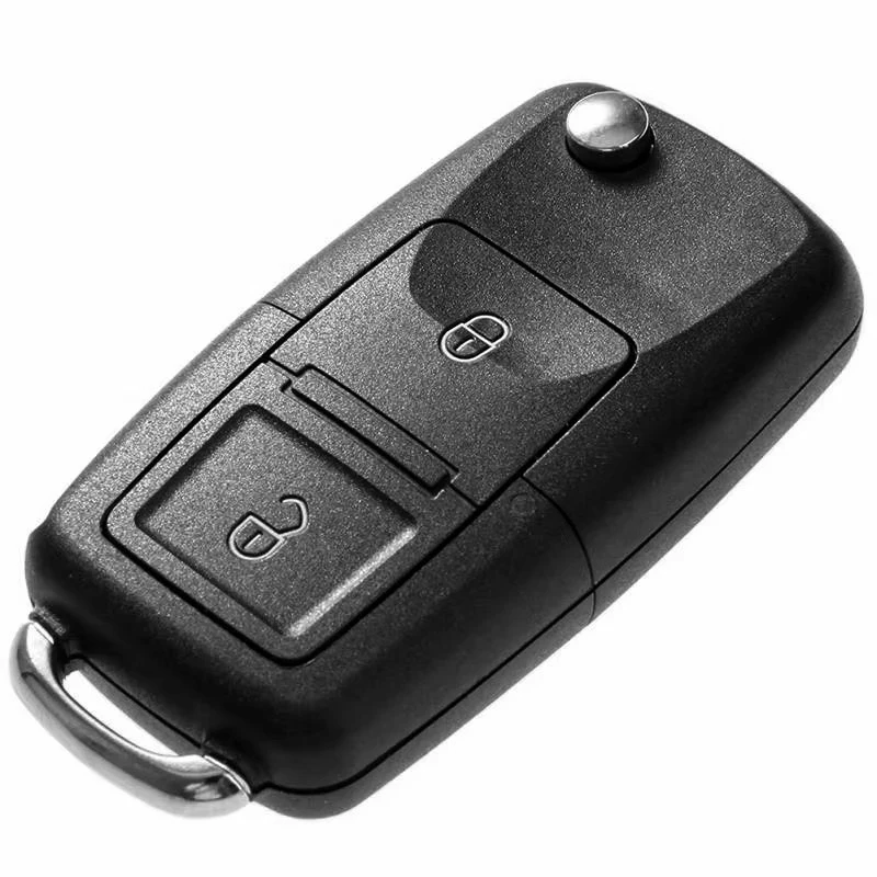 KEYECU 434MHz ID48 Chip 1J0 959 753 AG/ CT / N 2 Button Remote Key Fob for Volkswagen Golf Bora Polo Passat Seat Leon 1999-10