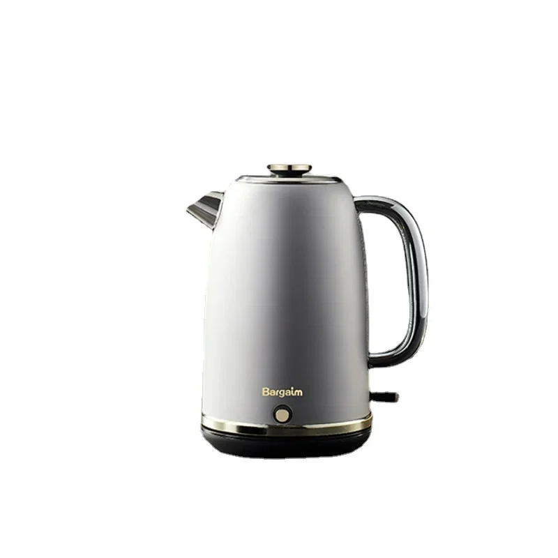 FirmHome Store1800W Power Light Luxury Intelligent Thermal Insulation Kettle Stainless Steel Electric Kettles 1.8L Capacity Port