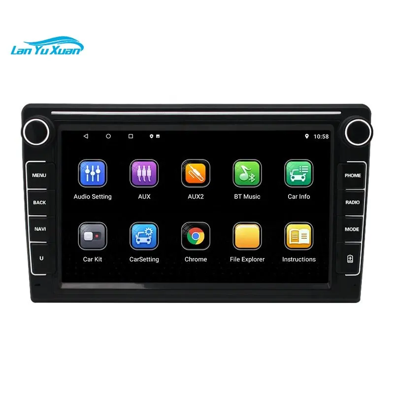 

2 Din Radio Car 8 Inch gps navigation Touch Screen Mp5 Music Car Dvd Player