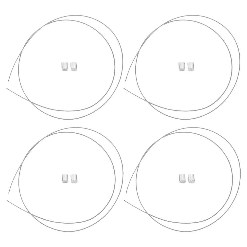 

4 Pcs Basketball Net Replacements Netting Accessory Goal Accessories Hoop Parts