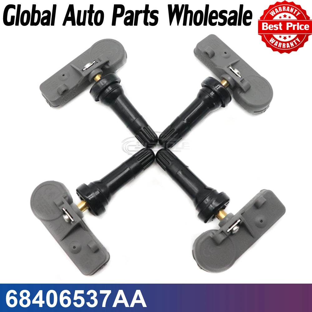 

Датчик контроля давления в шинах TPMS для Dodge Charger Challenger Durango Jeep Grand Cherokee Wrangler 433 МГц 68406537 АА 56029398 АБ