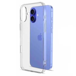 Transparent Ultra-Thin Silicone Phone Case For iPhone 16 15 14 13 12 11 Pro Max Plus Mini Soft Back Cover Clear Crystal Shell