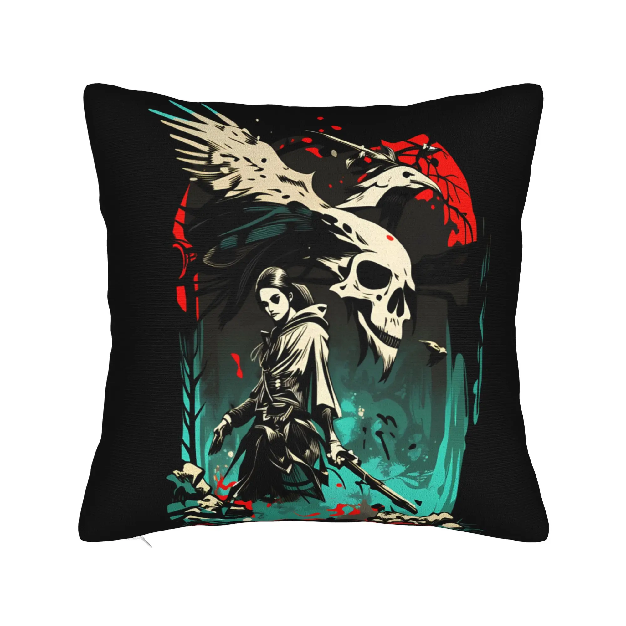 B-Berserks Pillow Case  Soft Pillow Cover For Chair Sofa Home Decor Morden Cushion Cover