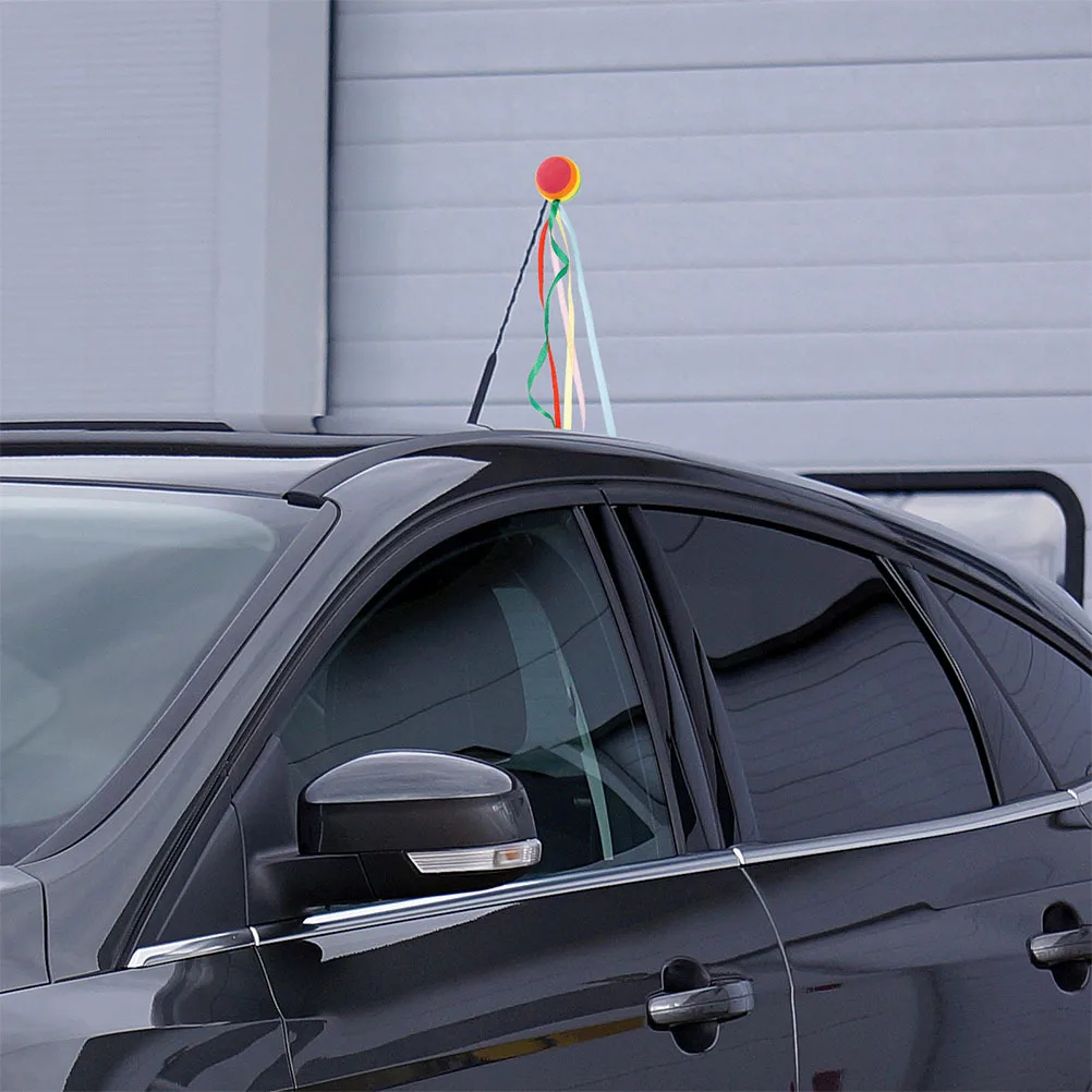 

3 шт., шарик для автомобильной антенны, привлекательный прочный автомобильный внешний декор, украшение для автомобильной антенны, внешние украшения