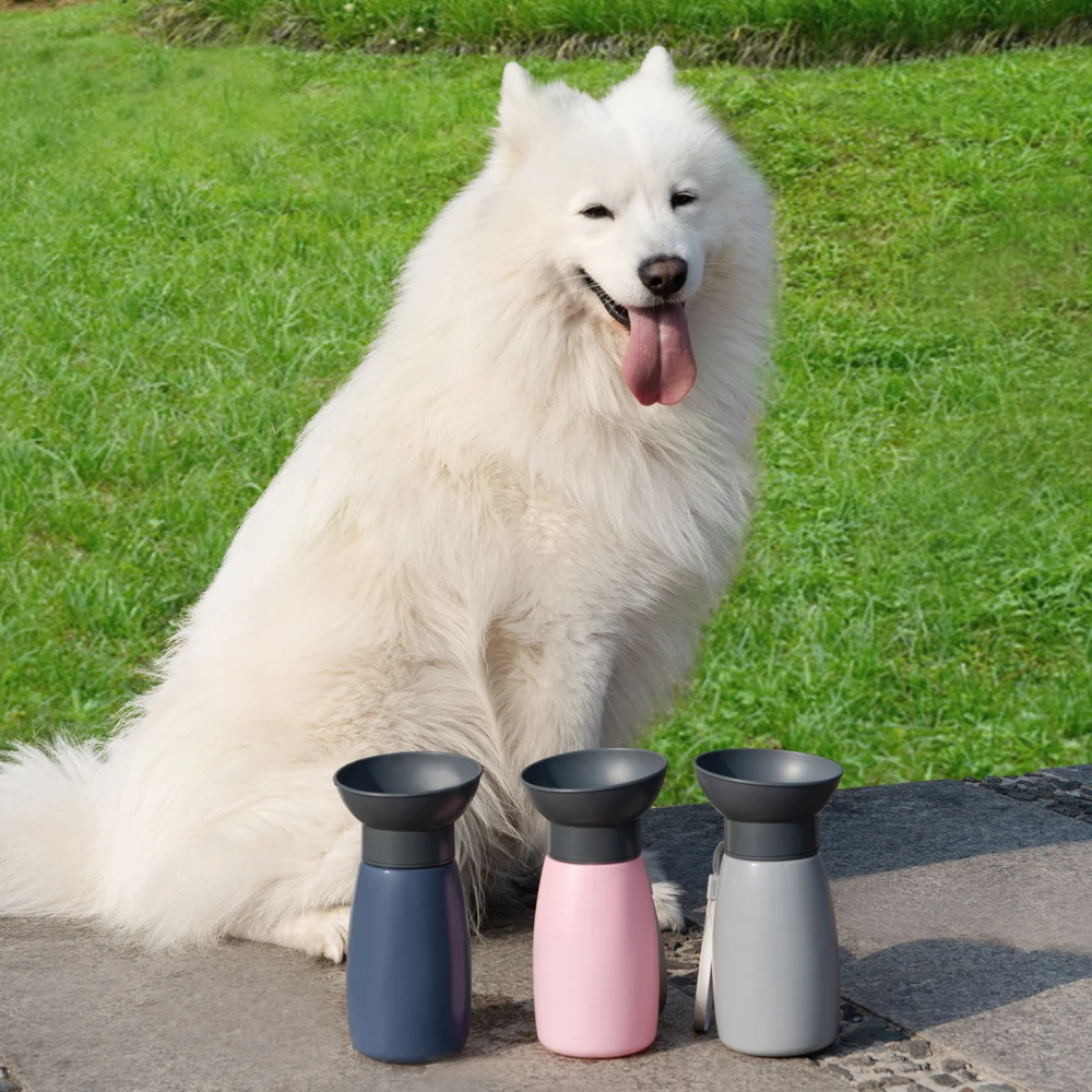 

600ML BPA-Free Portable Dog Water Bottle Collapsible Pet Cup Outdoor Travel Bottle