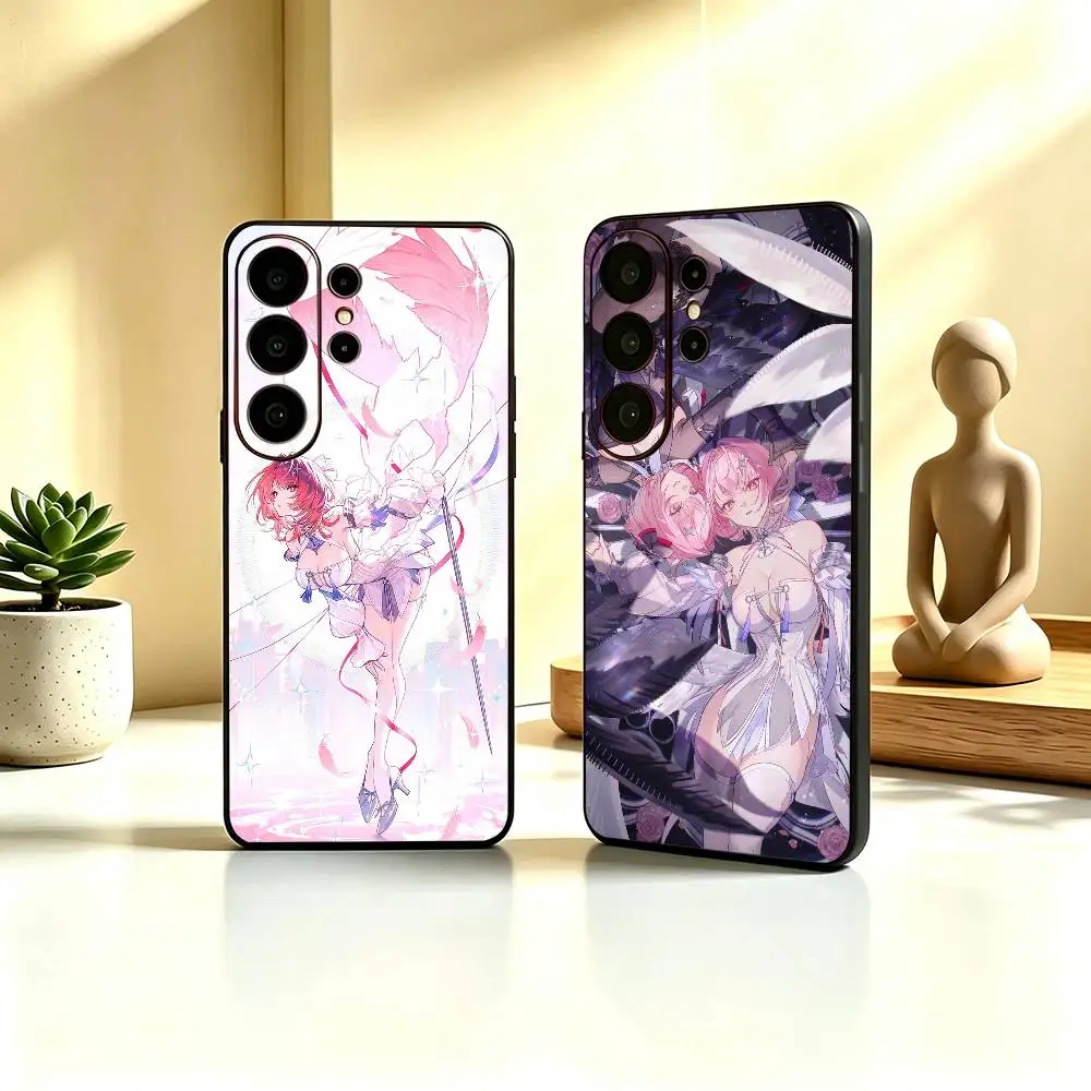 Remielle zzz angle cute girl Shockproof Soft Case For Samsung S26,21,22,23,24,25,20,10,9,Ultra,Plus,Fe, Lite
