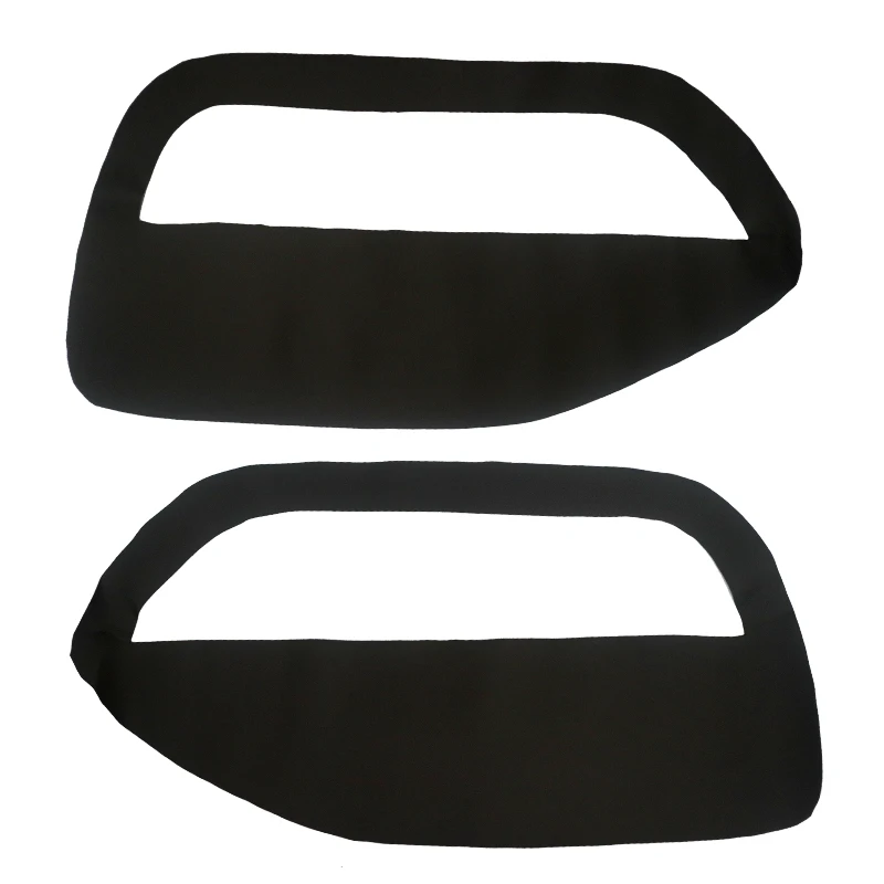Soft Leather Door Panel Cover For Ford Mustang 2005 2006 2007 2008 2009 2X Car Front Door Armrest Panel Skin Cover Sticker Trim