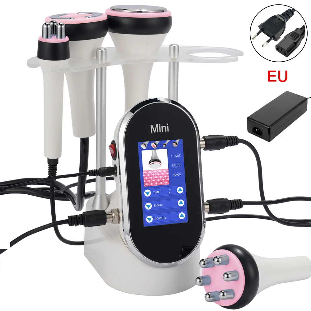 4 in 1 Gezichtsverzorging 40K Cavitatie Lipo Afslanken Ultrasone Liposuctie Cavitatie Machine Huidverstrakking Lifting Apparaat - afbeelding 1