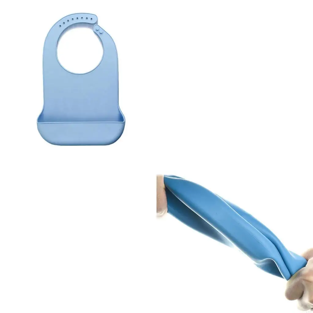 

Waterproof Adult Mealtime Bib Clothes Clothing Protector Washable Reusable 425F