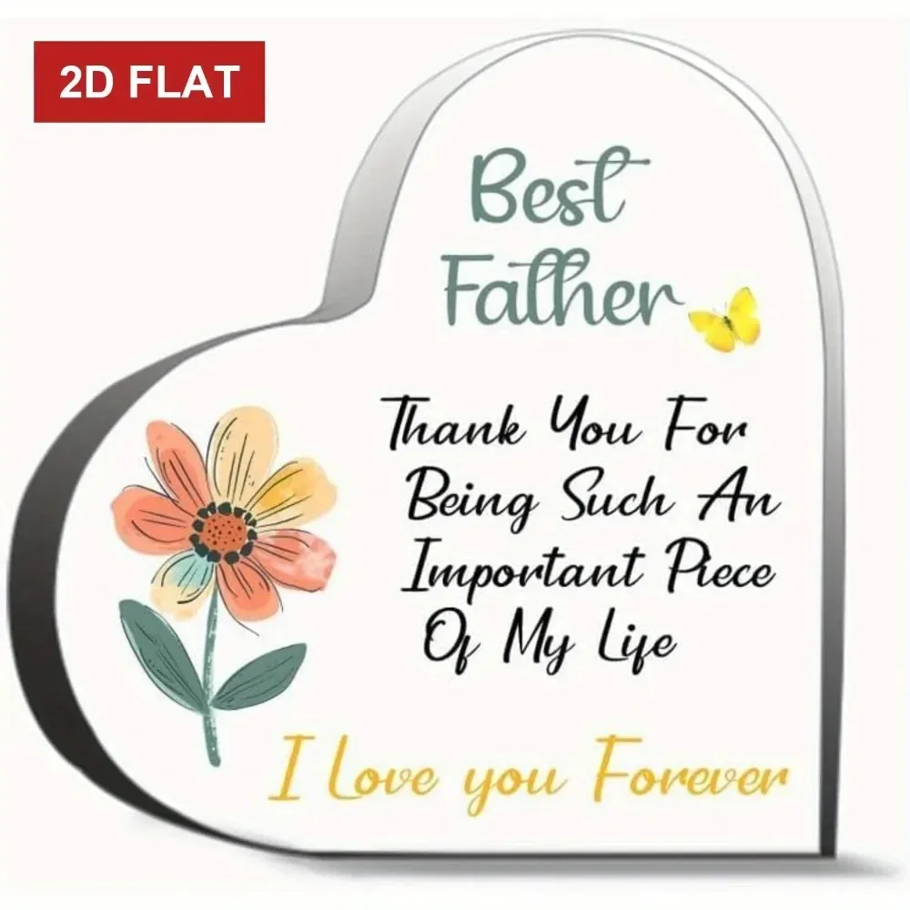 CIFBUY Acrylic Wall Decor 2D Floating Silhouette Turkey Design Art Picture for Home Living Room Office Decoration 4x4 Inch Gift
