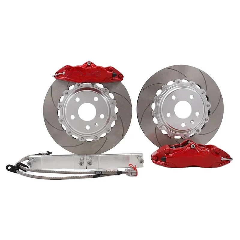 Factory Direct Big Brake Kit For AP 9200 Brake Caliper 4 Pot 330MM *28mm Disk Wheel Rims 17 Inch Ford Focus