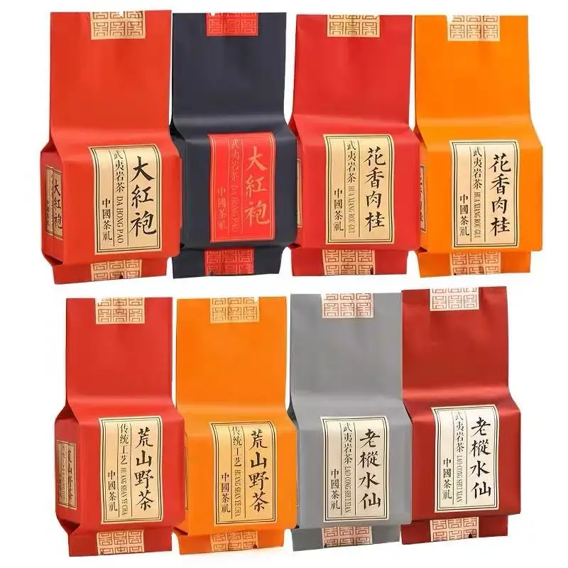 High-quality rock tea packaging bags oolong tea Dahongpao RouGui ShuiXian aluminum foil small bubble