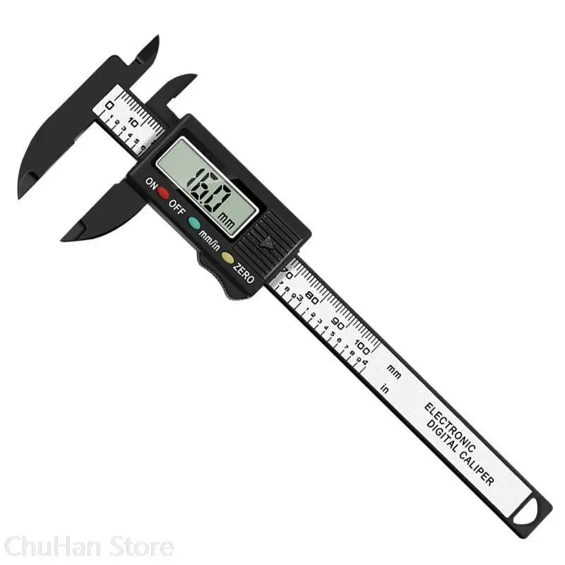Digital Vernier Caliper 0-150mm  LCD Electronic Carbon Fiber Altimeter Micrometer Measuring Tool