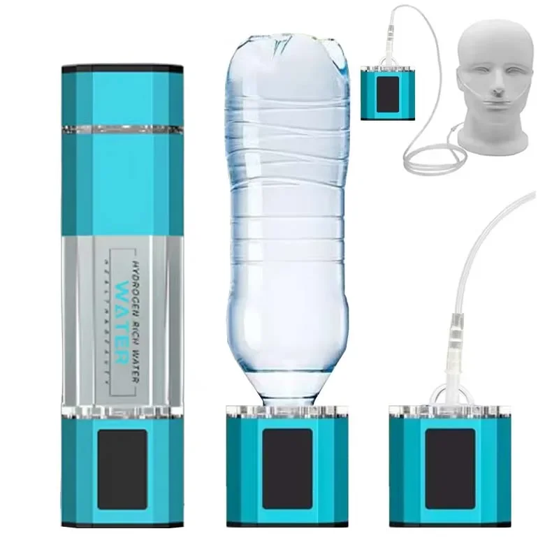 

Max 5000 PPB High concentration SPE&PEM High Hydrogen Water Generator Bottle With Inhalation Kit & Adapter