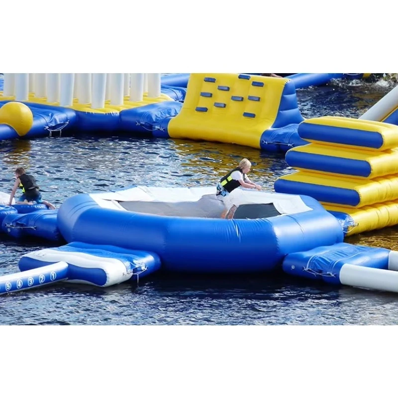 Customized Waterpark Giant Inflatable Water Park Equipment High Quality Floating Inflatable Aqua Park