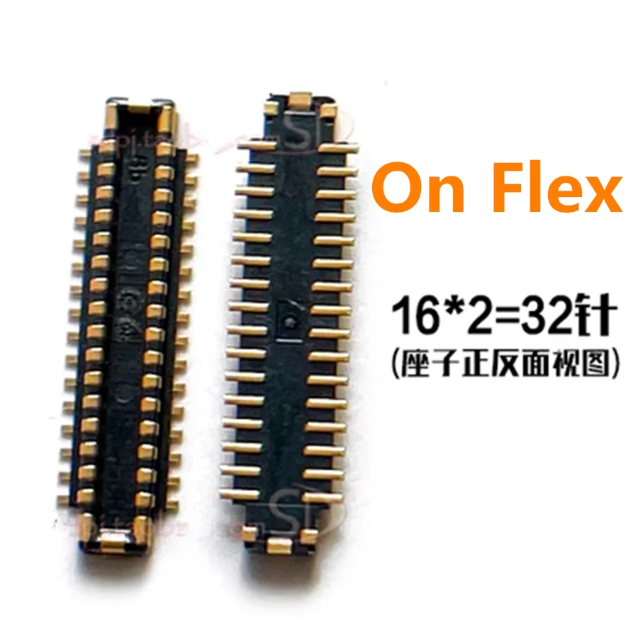 32pin LCD Display Screen Flex FPC Connector On Motherboard For Huawei Nova 6 SE 6SE/Nova6/Honor View V30/V30 Pro/Play 3 4T show