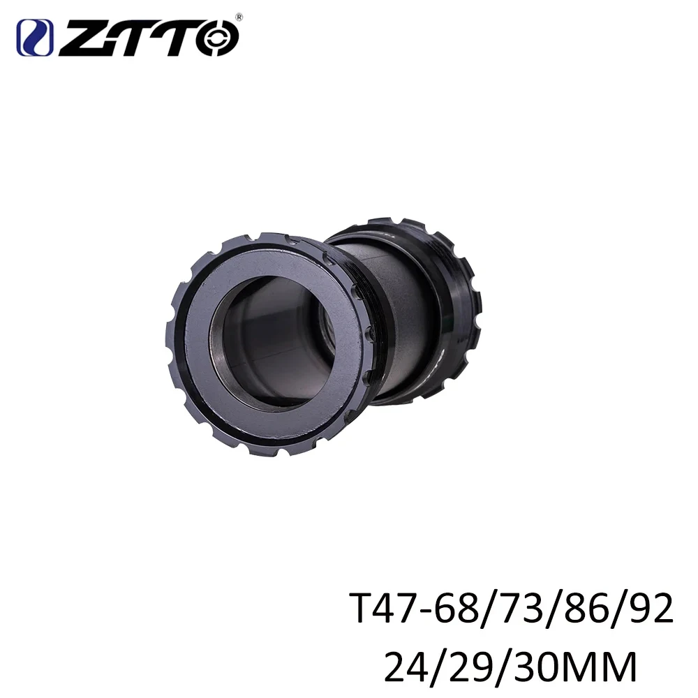 ZTTO T47 Bike Bottom Bracket 47mm Width 68-86.5-92MM Frame shell Ceramic  Bearing BB  For 24 28.99mm 30mm Cranksets Central Axis