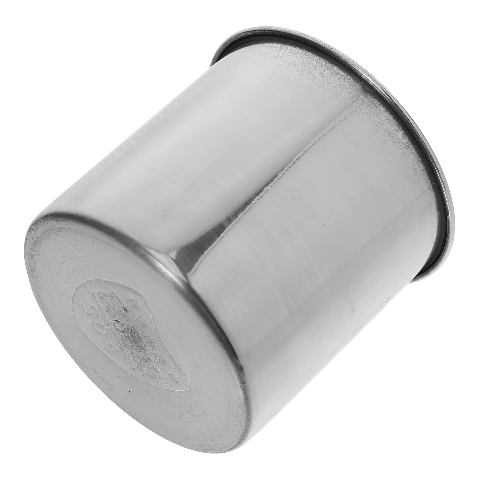 350Ml Stainless Steel Measuring Cup No Handle Easy To Clean Precise Measurement For Baking Cooking Rice Liquids Dry Ingredients