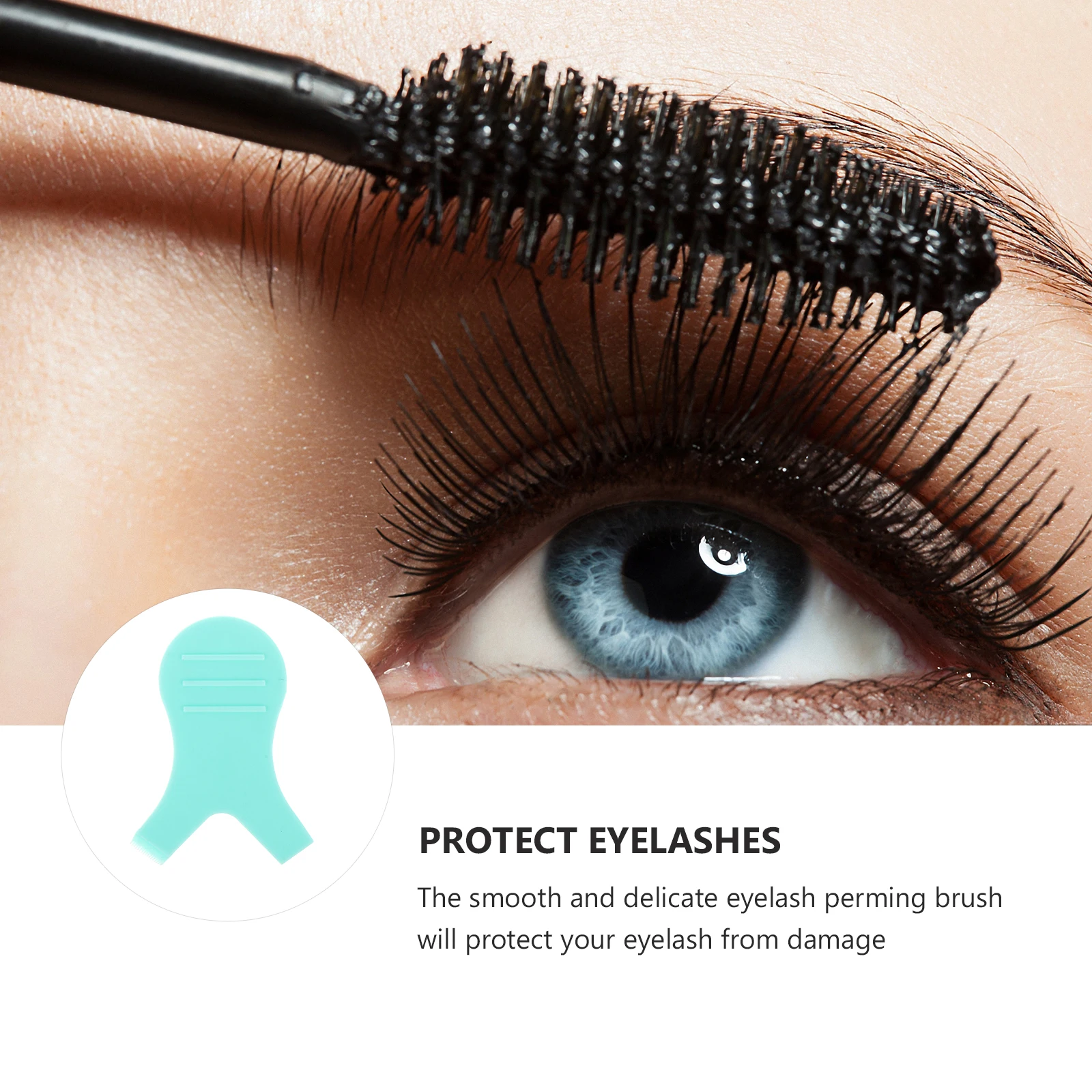 30 قطعة فرشاة رمش الكسب غير المشروع تجعيد أداة رفع سيليكون المطعمة الرموش الشباك مجموعة المحمولة الطبيعية بيرم لاش تطعيم #6