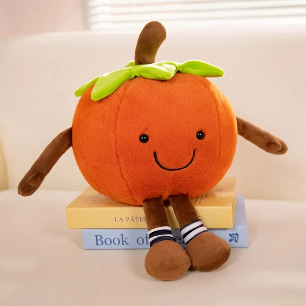 Peluche ripiene di frutta in cotone PP Morbido peluche soffice Simpatico bambola Ruyi Collezione di cartoni animati Cuscino in peluche di frutta di simulazione
