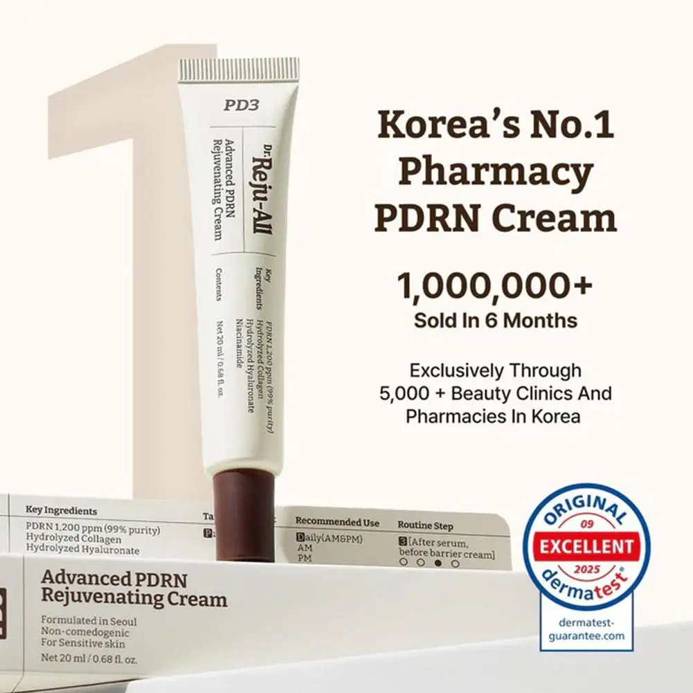 PDRN Skin Renewal Cream Promoting Skin Repair Regeneration Improving Fine Lines Sagging Nano-Penetration Technology Skin Care