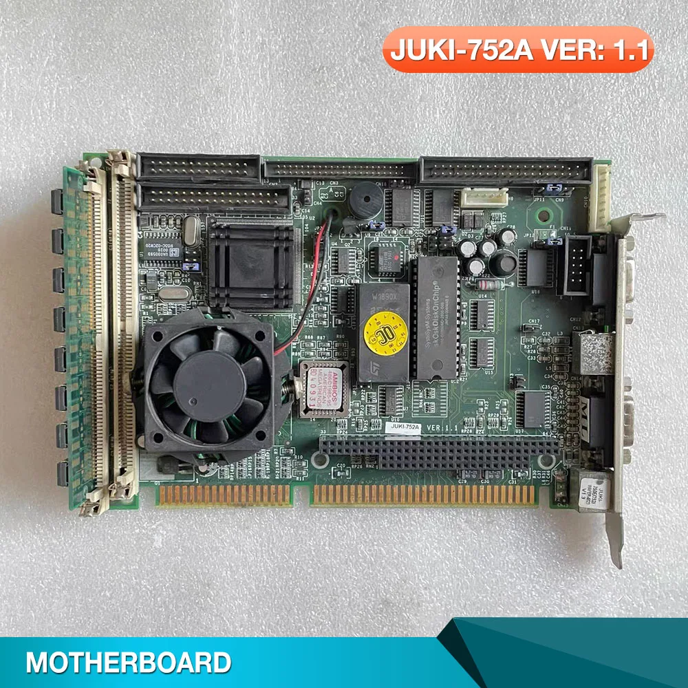 high stability Industrial Control Computer board JUKI-752A VER: 1.1 Half length Board