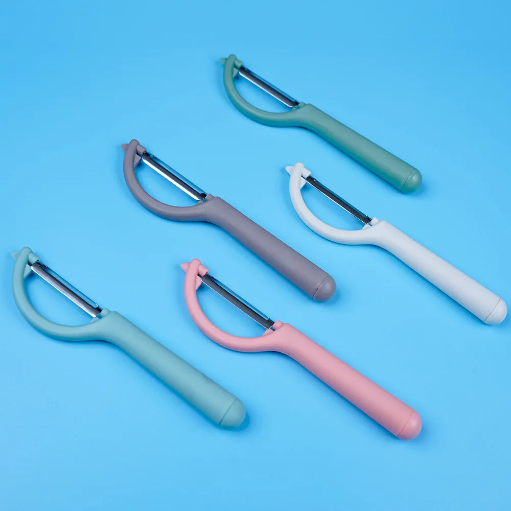 

Stainless Steel Peeler Multifunction Vegetable Fruit Potato Pear Peel Scraping Silk Knife Anti Slip Handle Kitchen Gadgets