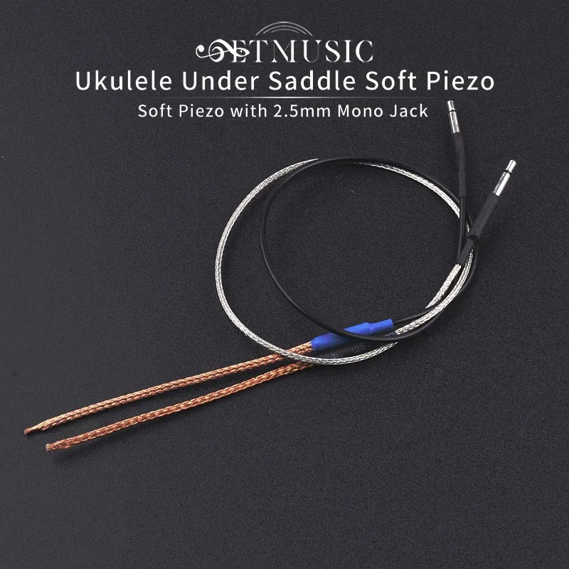 10PCS Piezo Electric Film Sensor Folk Ukulele Pickup Stick Piezo Pickup Soft Strip for Guitar Parts & Accessories