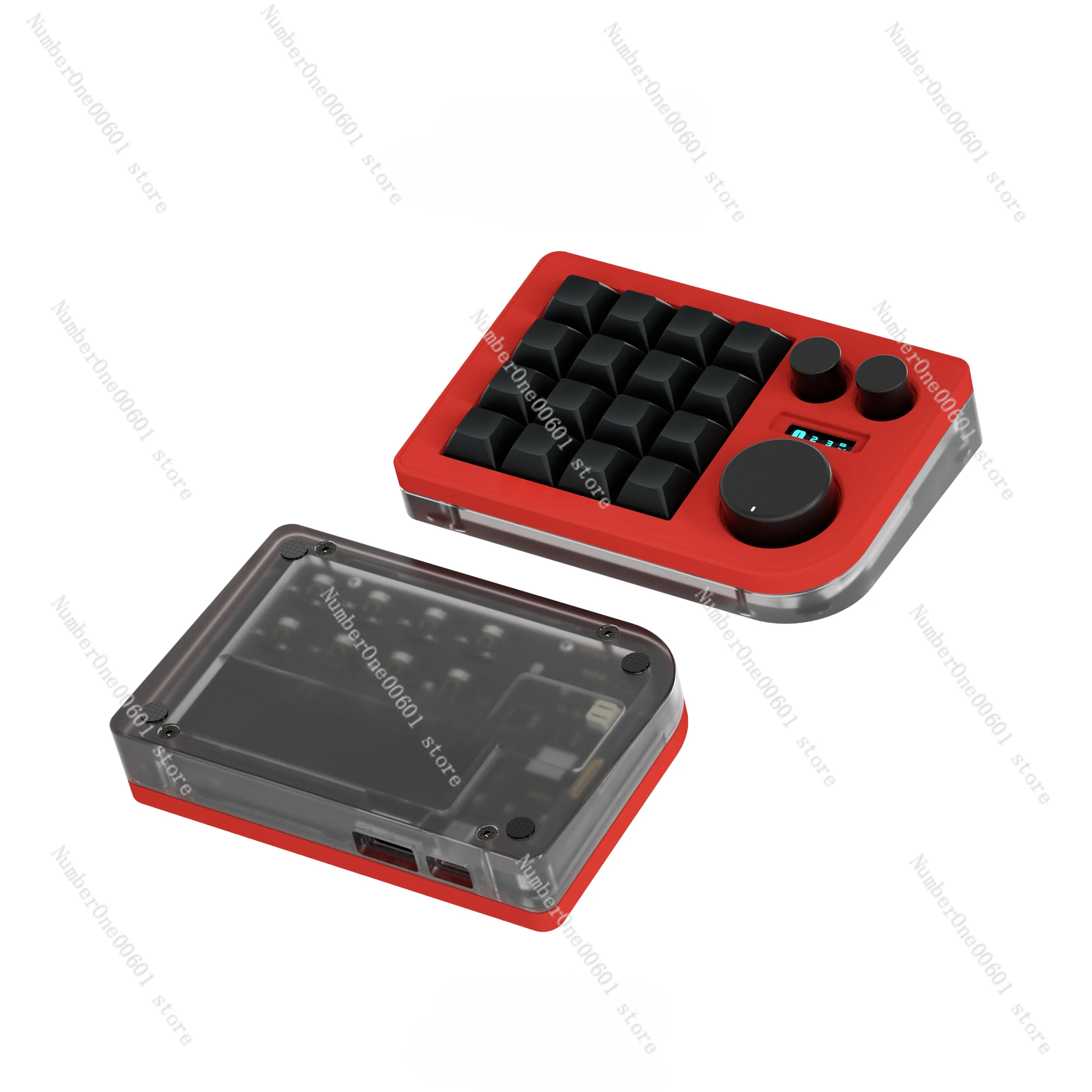 16-Key Designer Keypad, Custom, Bluetooth Dual-mode, Wireless, Mechanical Keyboard