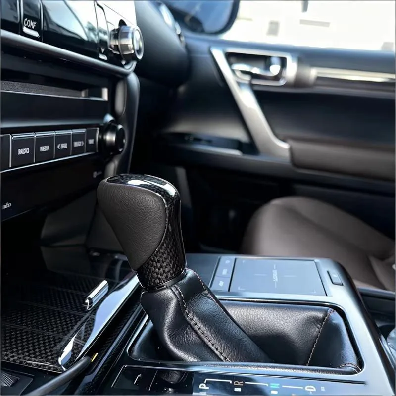 High-quality ABS and Leather Gear Shift Knob Shifter Replacement for Lexus ES GS GX Is NX RC RX 200t 300 350 450h 450hL 350L