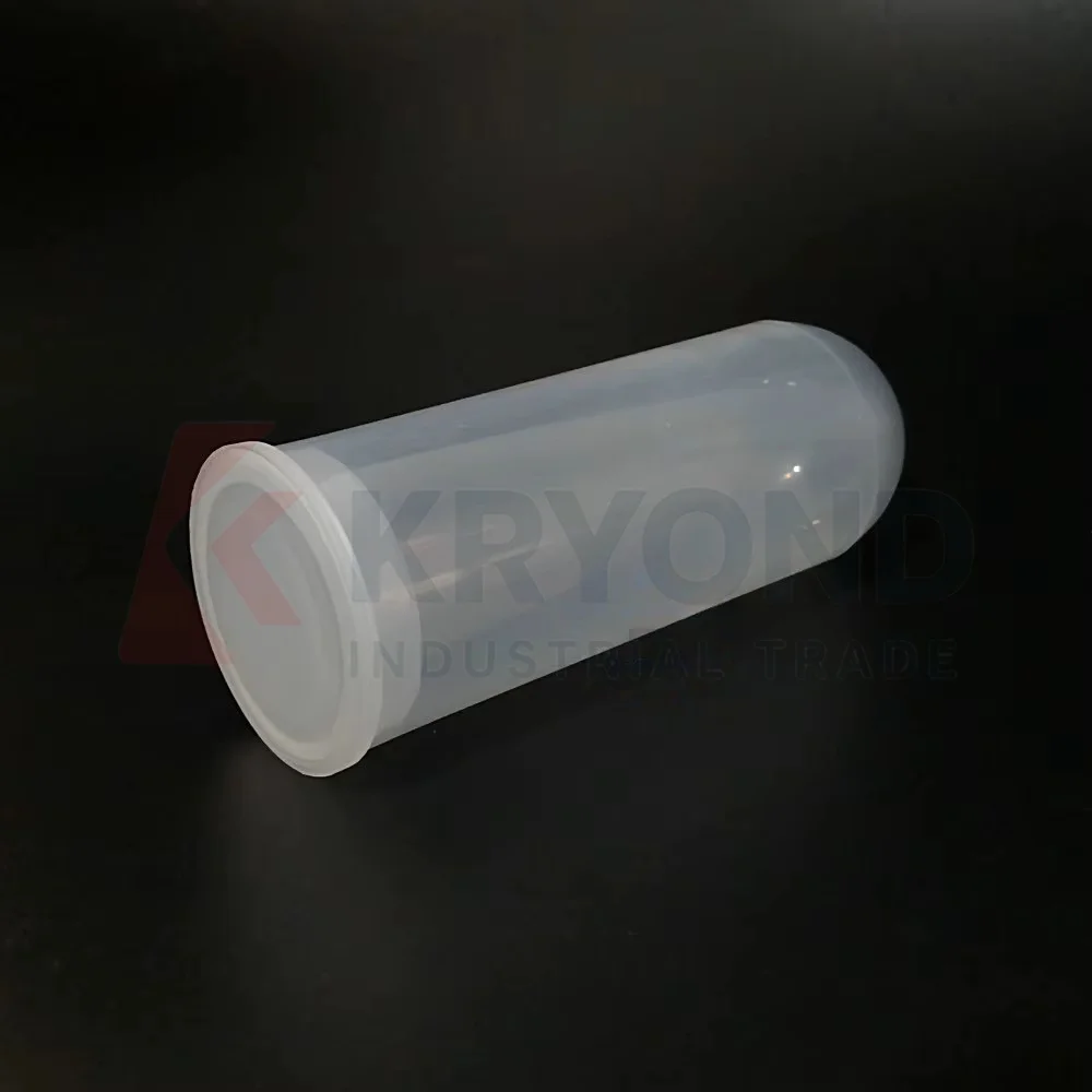 30Pcs 120ml Clear Plastic Centrifuge Tubes PP Round Bottom with Flat Socket Caps for Laboratory Samples