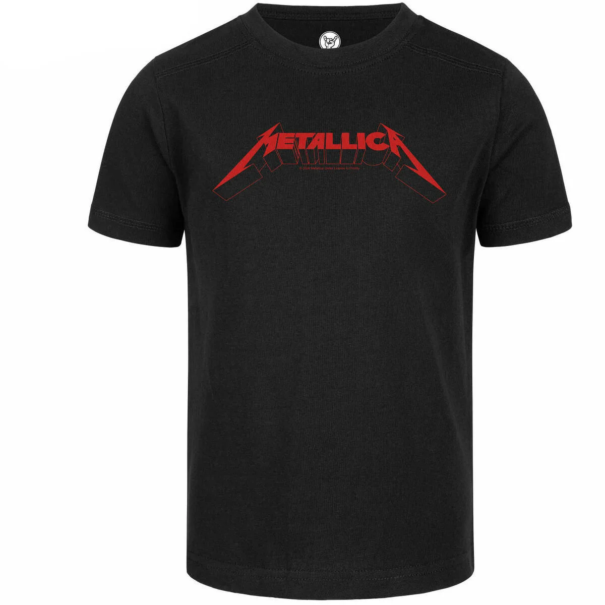 Metallica - Logo Print T-Shirt - Street Casual T-Shirt for Heavy Metal Band - Suitable for Men and Women