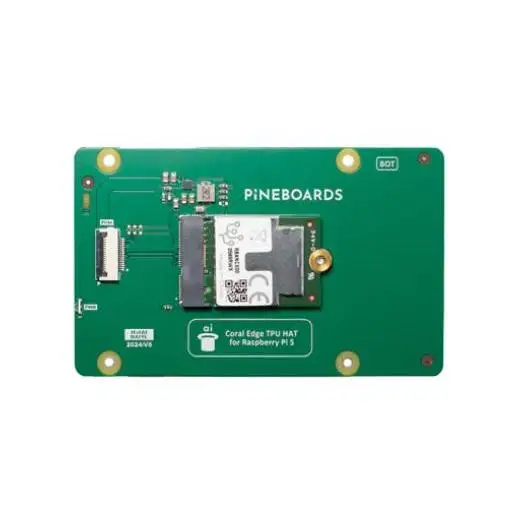Hat AI! Coral TPU Bundle for Raspberry Pi 5