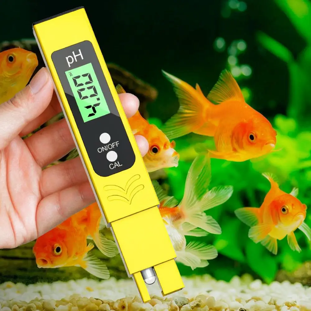Digital Pen High Accuracy Water Quality Tester For Aquarium Hydroponics Drinking Pool Acid Alkaline Measurement