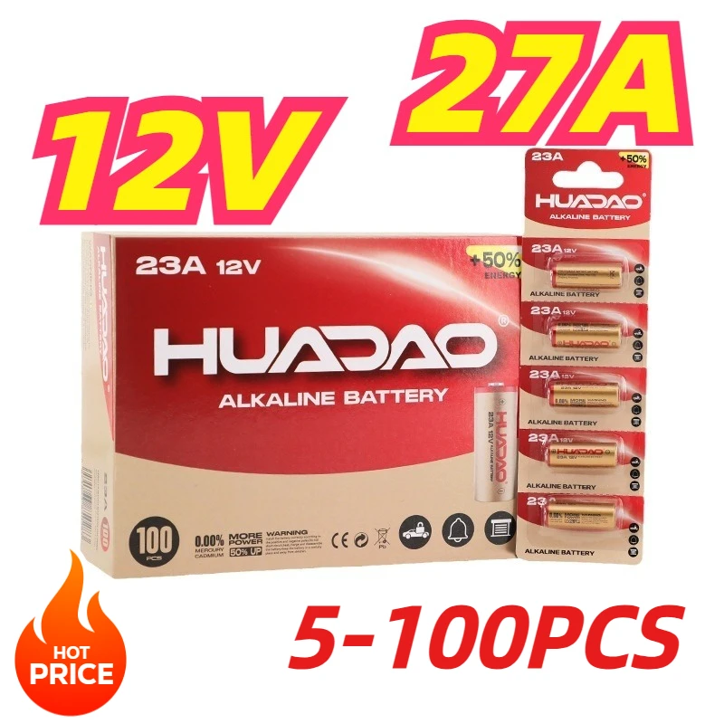 A27 27A 12V Alkalin…