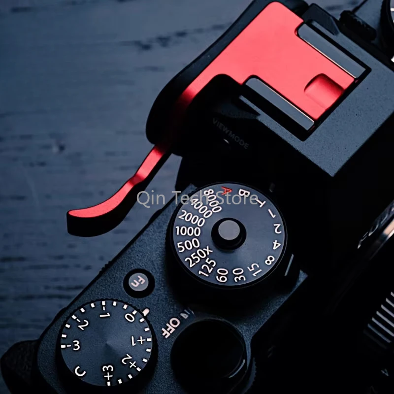 Penutup Sepatu Panas Pegangan Jempol Sandaran Jempol Terbaru untuk Fujifilm XT3 FUJI X-T3 Merah Hitam Perak