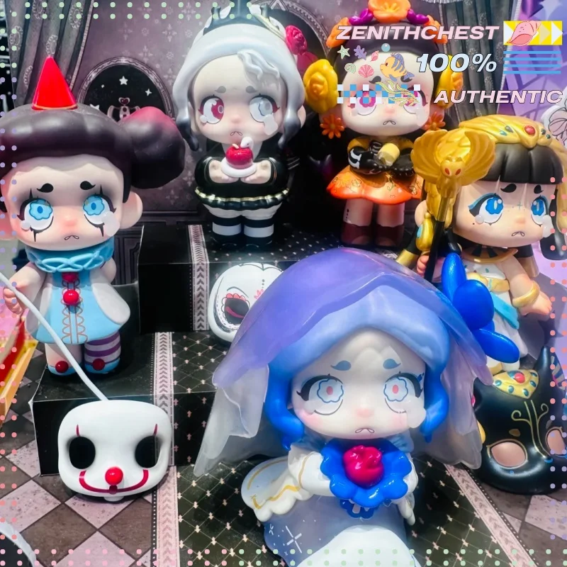 

Authent Kasa I Am Not The Villain Series Blind Box Eerie-Sistible Unique Home Ornaments Unbox The Unknown Embrace The Spook