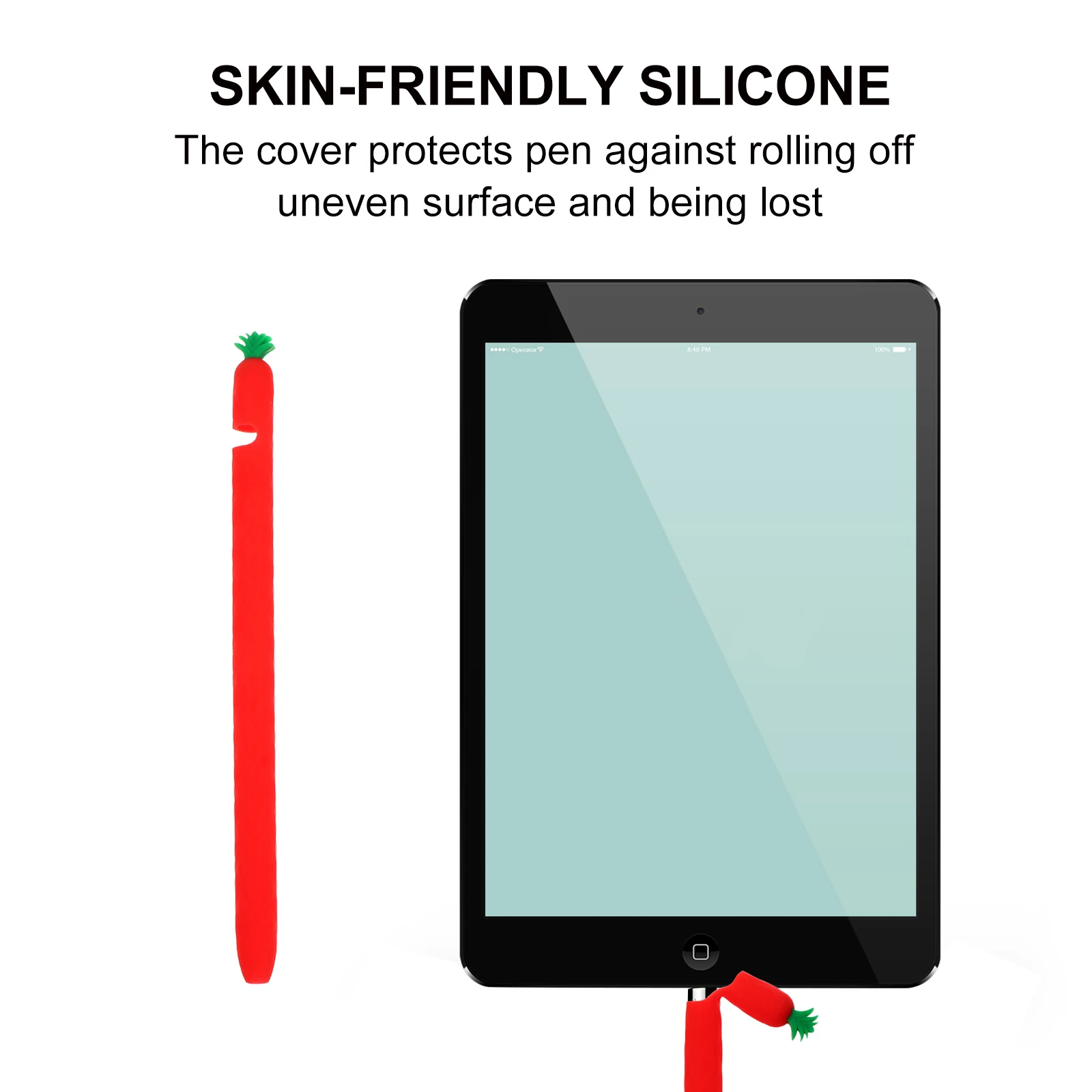 

1 шт., креативный силиконовый наконечник для ручки для карандаша 2, пыленепроницаемый чехол для стилуса, нескользящий, устойчивый к падению защитный колпачок