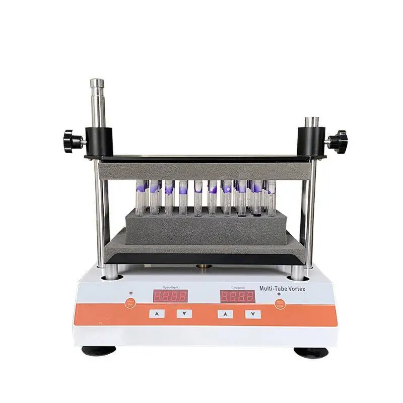 DXW-2500 Digital Display Function Laboratory Multi-Tube vor tex Mixer vor tex Mixer Blender Oscillating Tools