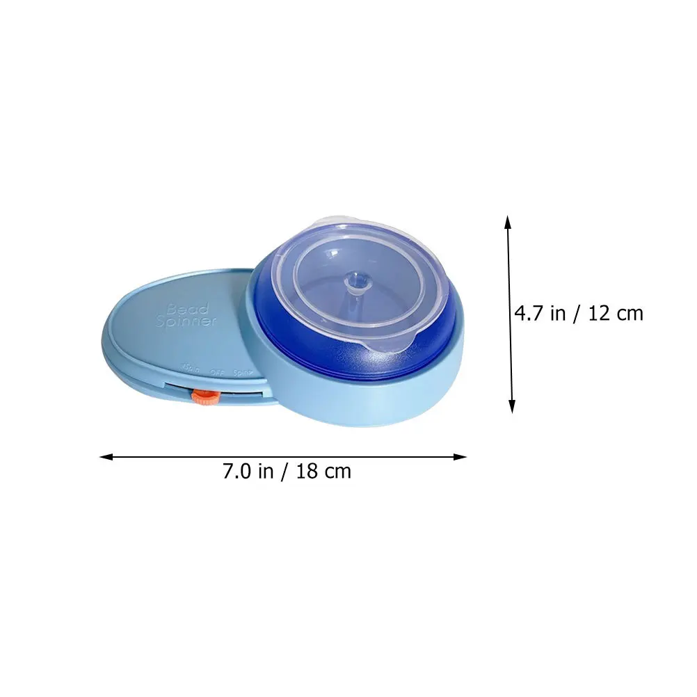 1 conjunto automático grânulo girador durável ferramenta de miçangas de plástico para amarrar contas de prata líquida jóias fazendo projetos de artesanato contas