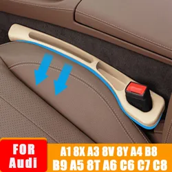 Tira de enchufe de llenado de espacio de asiento de coche, tarjeta de llave, tira de relleno a prueba de fugas para Audi A1, 8X, A3, 8V, 8Y, A4, B8, B9, A5, 8T, A6, C6, C7, C8, accesorios