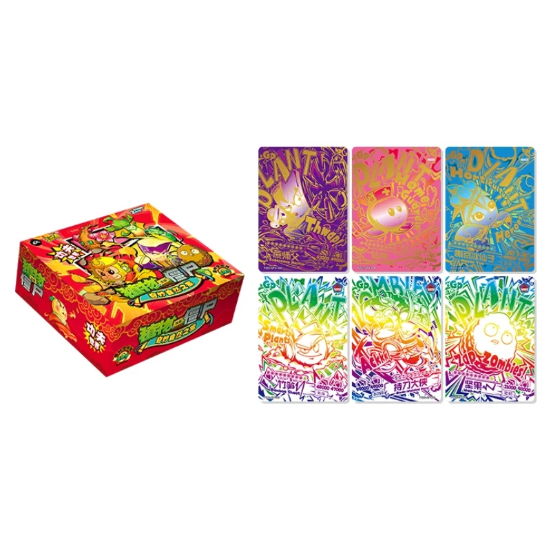 Original Box 150Pcs Plants vs. Zombies Classic Battle Games Card Board Role-Playing Hobbies Collection Children\'s Gift