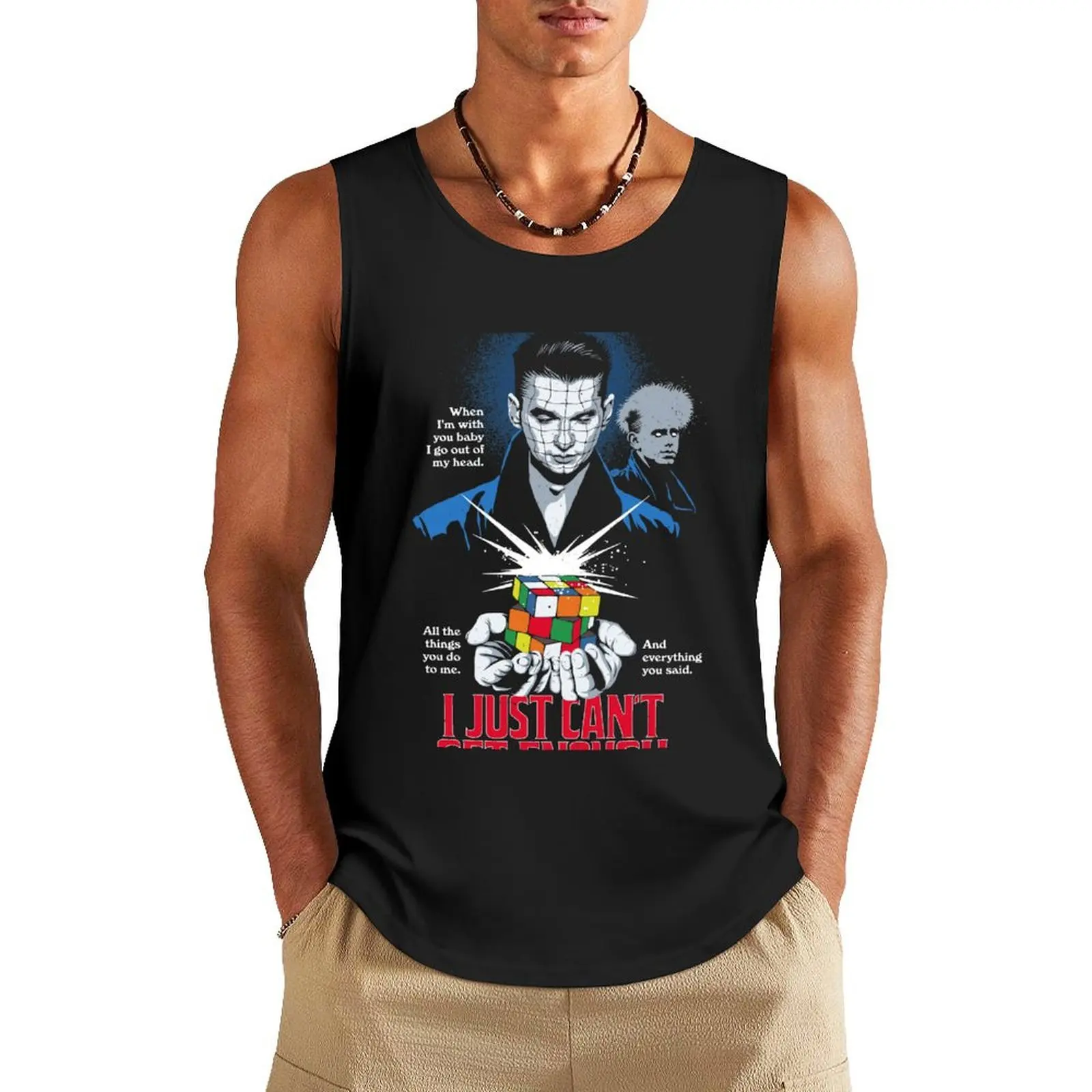 Enough Tank Top Muscle fit t shirt