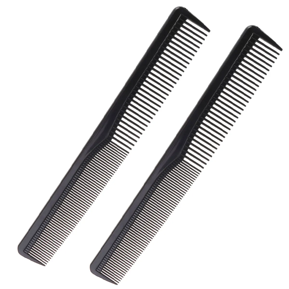 

5Pcs Anti-Static Hair Comb Set Professional Plastic Combs for Haircut Styling Coarse to Fine Teeth Salon Barber Shop Home Use
