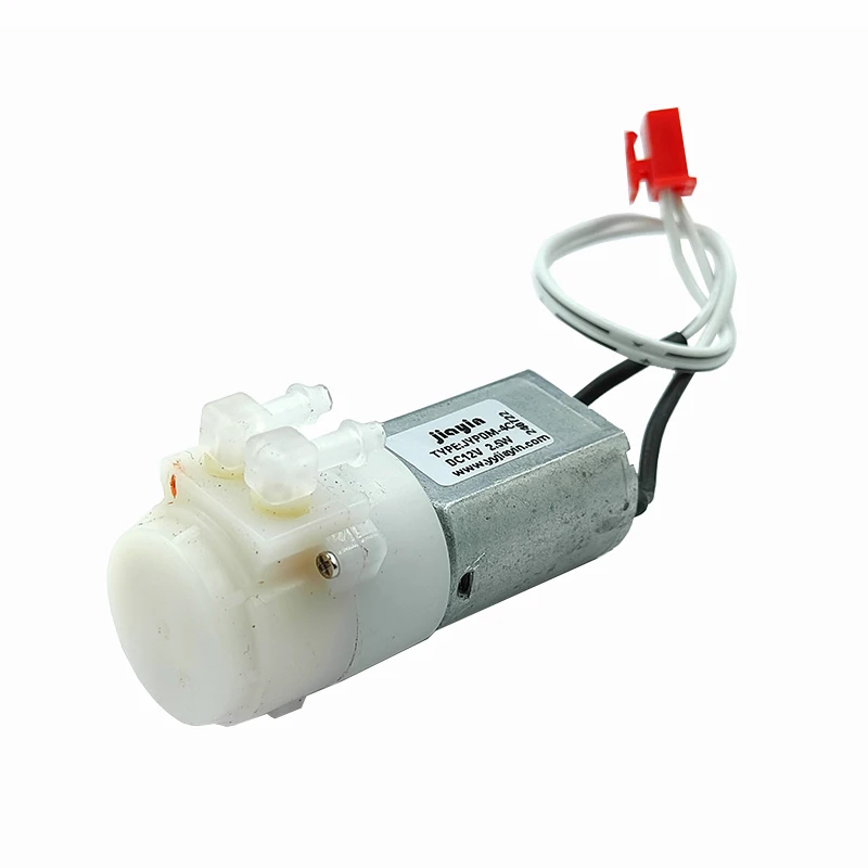 JYPDM-4C DC 12V Mini 130 Motor Peristaltic Pump Micro Self-priming Suction Water Liquid Pump Floor Washer Sweeping Robot Pump