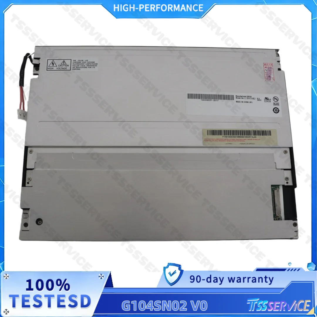 G104SN02 V0  G104SN02 V1  G104SN02 V2   10.4 inch 800*600 Resolution LCD panel fast shipping