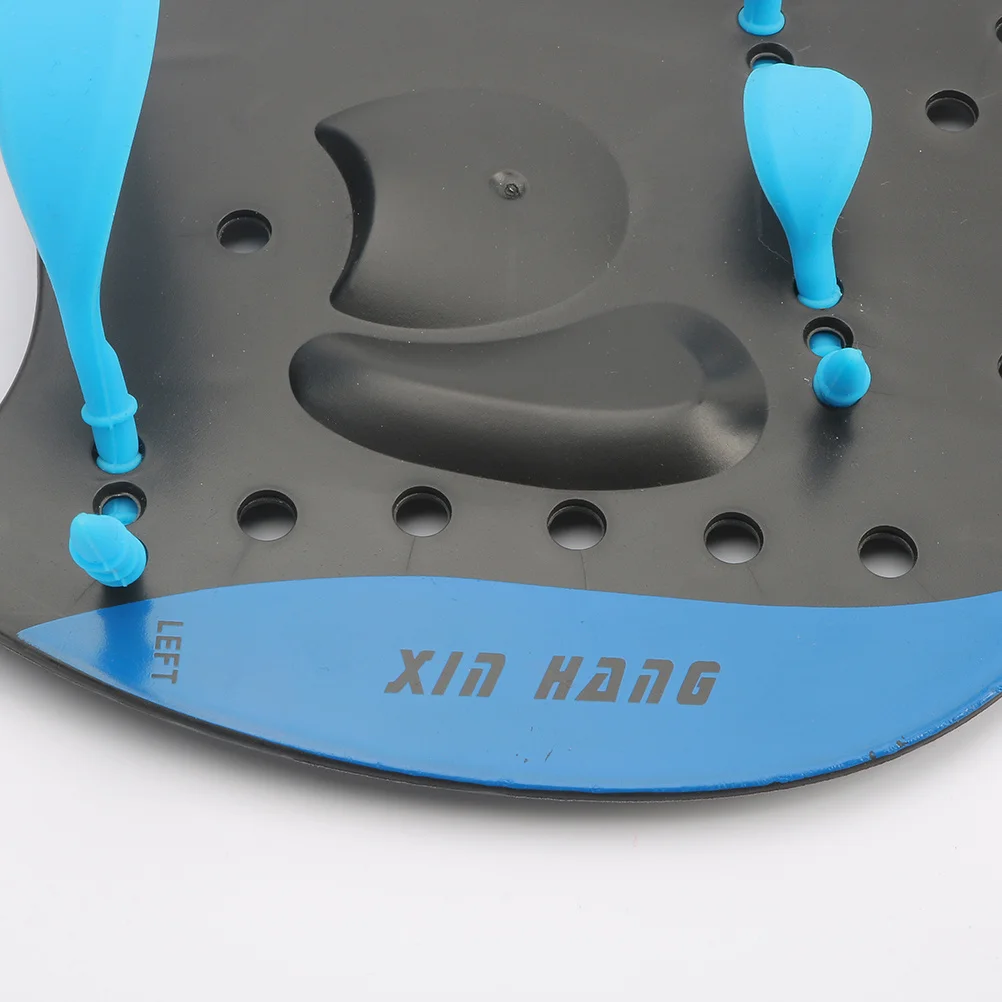 

1 Pair Swim Paddles S Size Blue For Adults Training Beginners Freestyle Breaststroke Backstroke Swimming Hand Paddles