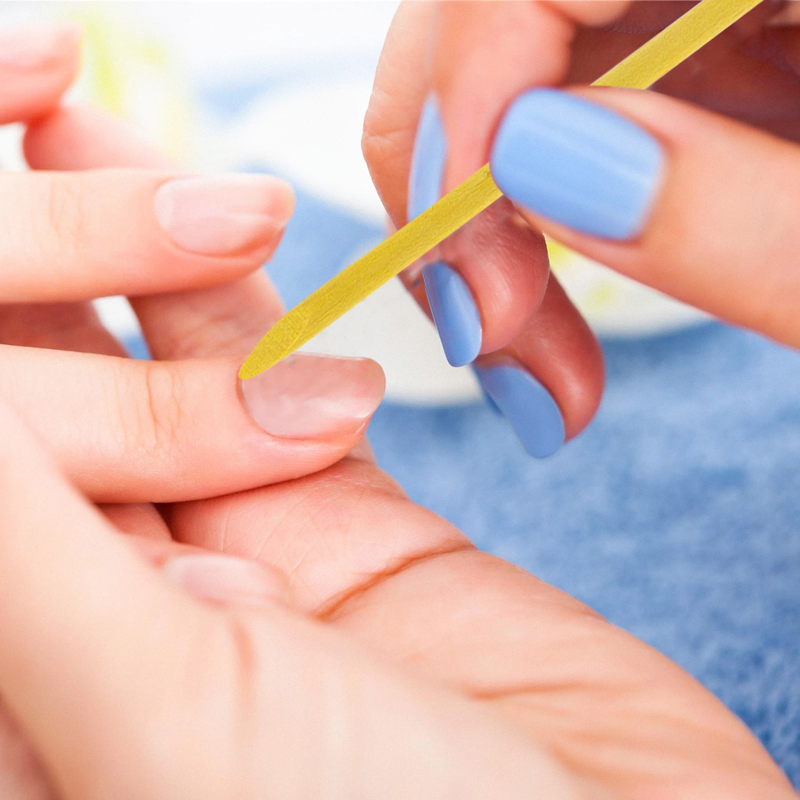 

Colored Birch Wood Sticks Natural Manicure Tools Nail Cleaning Rods Diamond Point Cuticle Remover Pedicure Supplies